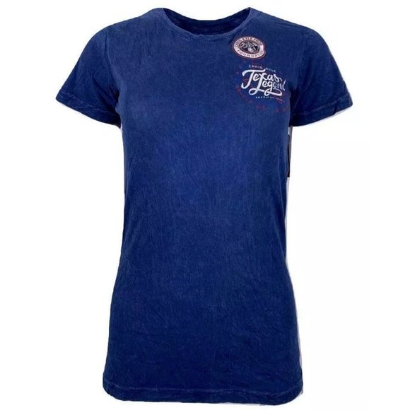 AFFLICTION Women's T-Shirt S/S CK TEXAS LEGEND Tee - Picture 3 of 9